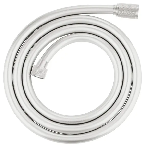 Furtun dus Grohe SilverFlex, 1/2'' x 1/2'', 1.75 m, mat, otel satinat, 28388DC1