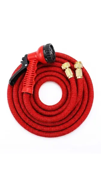 Furtun extensibil SUPER HOSE 22M de gradina Rosu