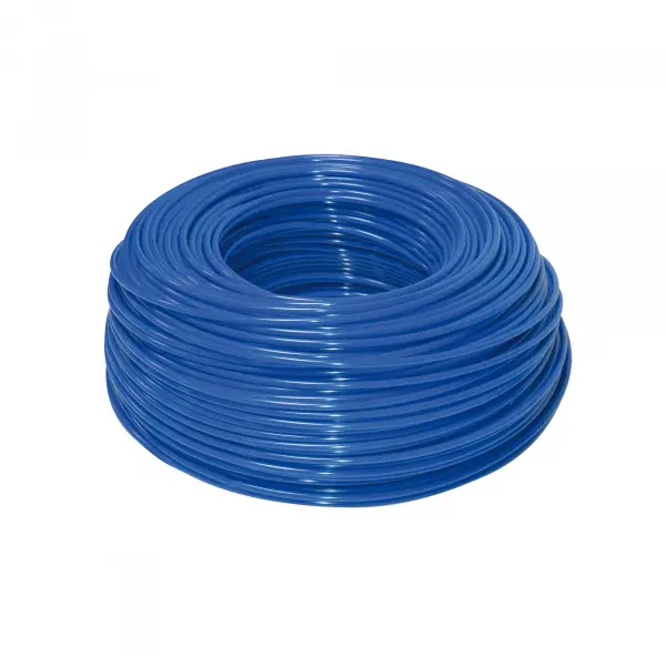 Furtun flexibil polietilena 1 4 ( 6 mm ) albastru