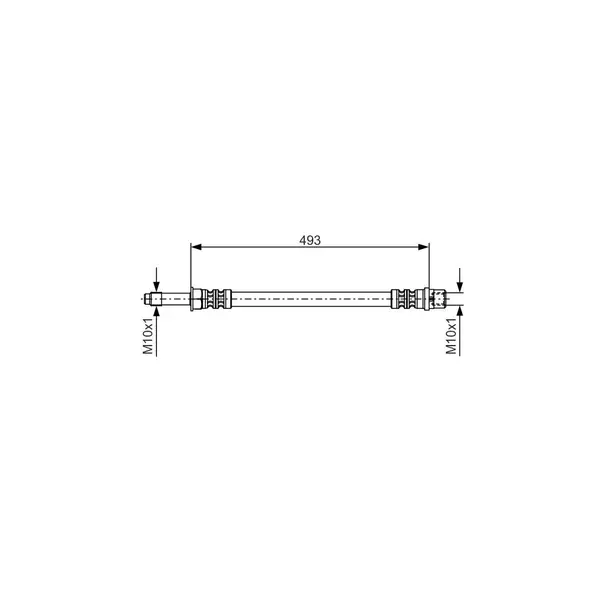 Furtun frana BOSCH 1 987 476 294