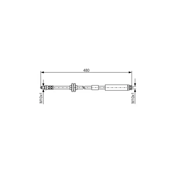 Furtun frana BOSCH 1 987 476 824