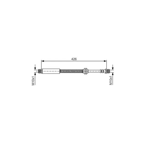 Furtun frana BOSCH 1 987 481 984