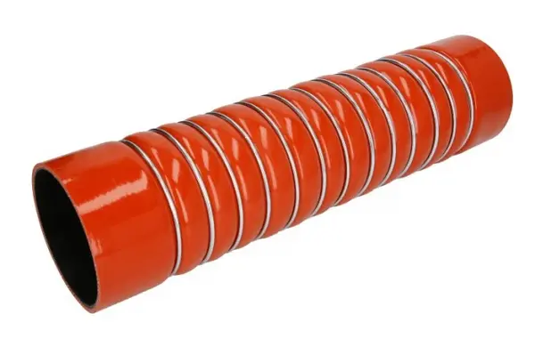 Furtun intercooler (100mmx420mm, rosu) potrivit SETRA 400 OM457.941-OM942.911 08.98-
