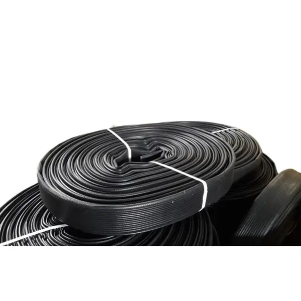 Furtun irigatii, Agroflat, 32mm, 1 1/2 toli, presiune lucru 16 bari, cauciuc si pvc combinat si presat