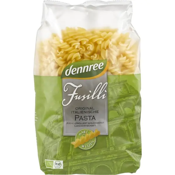 Fusilli din grau dur, eco - 500 g