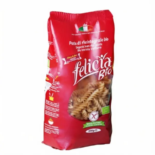 Fusilli din Orez Integral, 250 g, Felicia