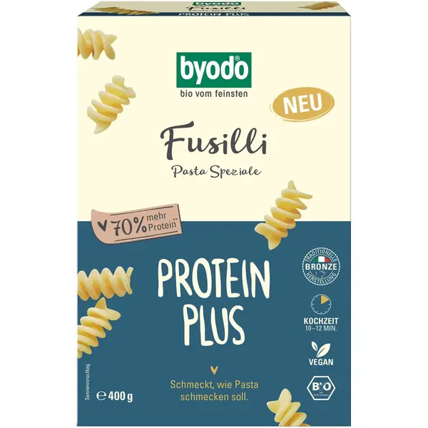 Fusilli Protein Plus, eco - 400 g
