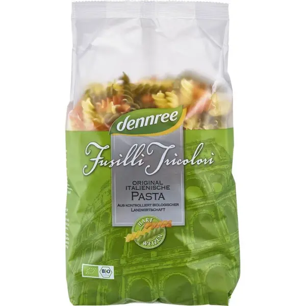 Fusilli tricolore, eco - 500 g