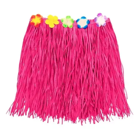 Fusta hawaii scurta roz