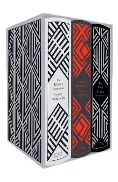 Fyodor Dostoyevsky 3-Book Boxed Set: Crime and Punishment; The Idiot; The Brothers Karamazov - Fyodor Dostoyevsky
