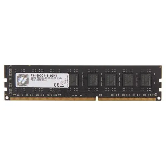 G.SKILL G.SKILL F3-1600C11S-8GNT G.Skill DDR3 8GB 1600MHz CL11 1.5V
