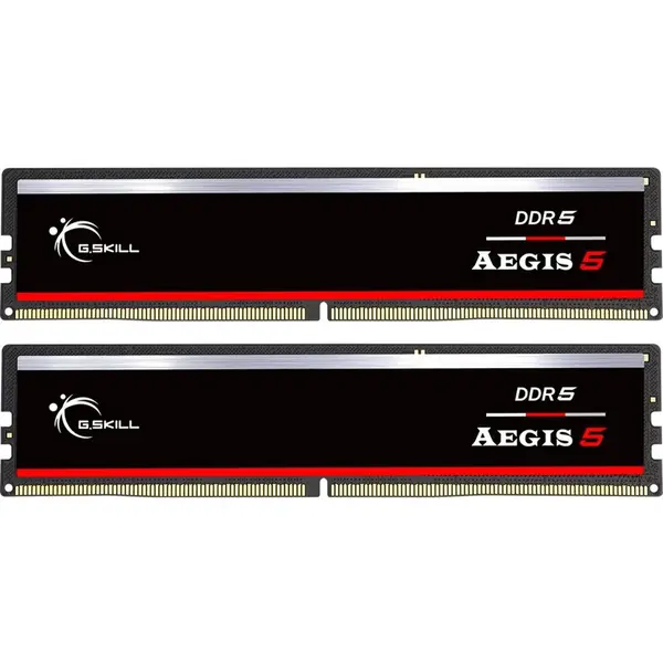 G.SKILL Kit dual Memorie RAM G.Skill Aegis 5, Capacitate 32GB DDR5 (2x 16 GB), Frecventa 5600, CL - 36, Negru