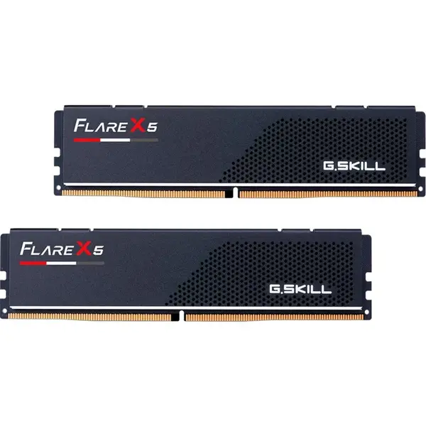 G.SKILL Kit dual memorie RAM G.Skill Flare X5, Capacitate 96 GB DDR5 (2x 48 GB), Frecventa 5600, CL - 40, Negru
