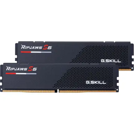 G.SKILL Kit Memorie G.Skill Ripjaws S5 Black 32GB, DDR5-6000MHz, CL32, Dual Channel
