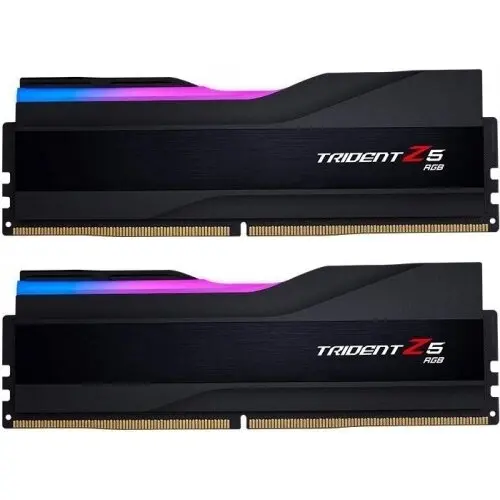 G.SKILL Kit Memorie G.Skill Trident Z5 RGB Black Intel XMP 3.0 64GB, DDR5-6800MHz, CL34, Dual Channel