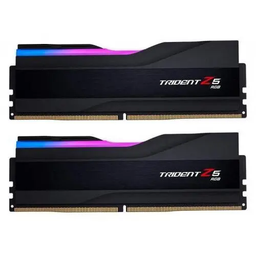 G.SKILL Kit Memorie G.Skill Trident Z5 RGB Black Intel XMP 3.0, 96GB, DDR5-6400MHz, CL32, Dual Channel