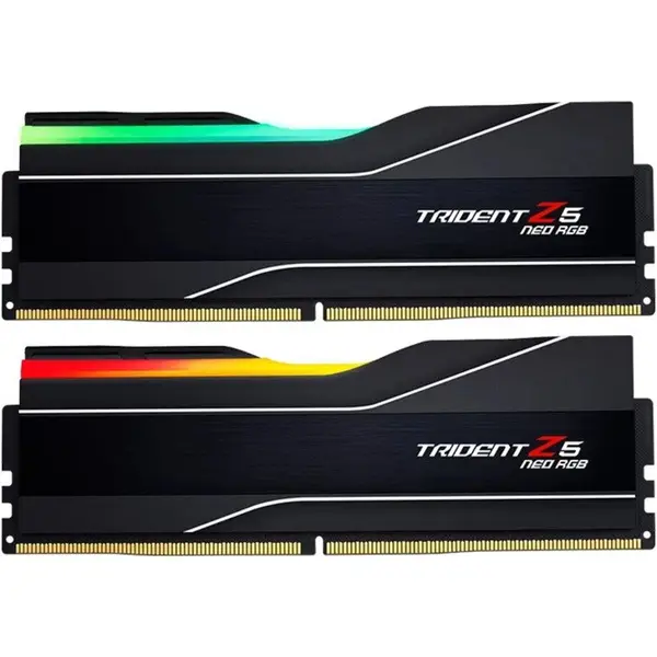 G.SKILL Memorie G.SKILL TRIDENT NEO RGB, DDR5, 32 GB (2X16GB), 6000MHz, CL30, Kit Dual Channel