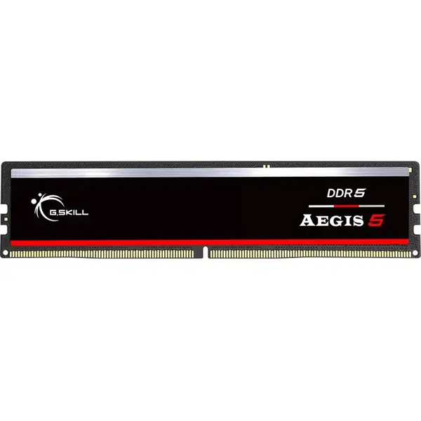 G.SKILL Memorie RAM G.Skill Aegis 5, Capacitate DDR5 16GB, Frecventa 6000 MHz, CL 36, INTEL XMP, AMD EXPO, Negru