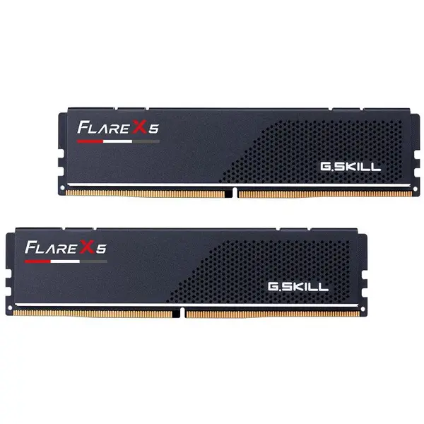 G.SKILL Memorie RAM G.Skill DIMM 16GB, (2x 8 GB) Dual-Kit, DDR5-5600 K2/F5-5600J3636C8GH2-FX5, Negru