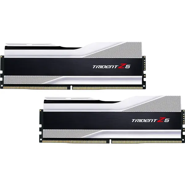 G.SKILL Memorie RAM G.SKILL Trident Z5 Silver, 32GB DDR5, 6000MHz, CL36, Kit Dual Channel