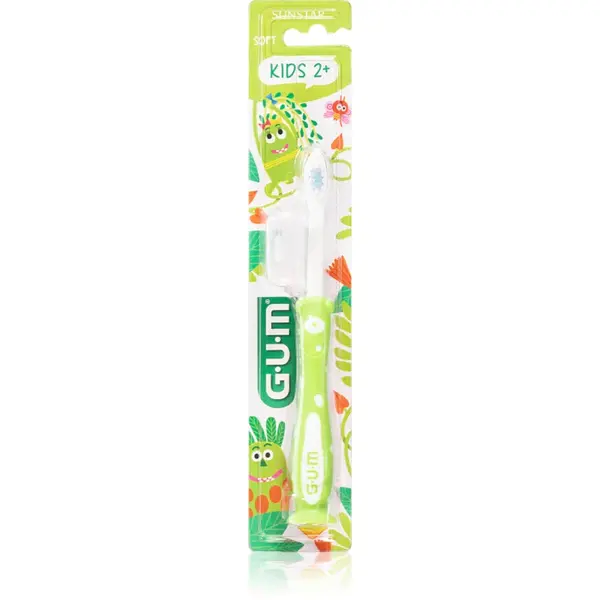G.U.M Kids 2+ Soft periuță de dinți moale pentru copii 1 buc