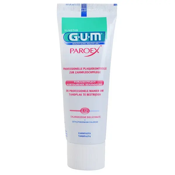 G.U.M Paroex Toothpaste pastă de dinți pentru protecția gingiilor impotriva paradontozei 75 ml