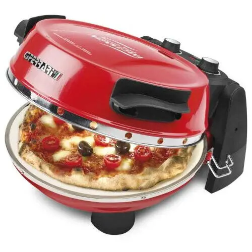 G3 Ferrari Cuptor electric pentru pizza G3 Ferrari G10032 Evo, Rosu