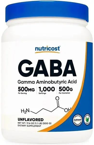 GABA, 500 g, Nutricost