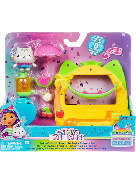 Gabby's Dollhouse Balcony Set Cakey (6071359)