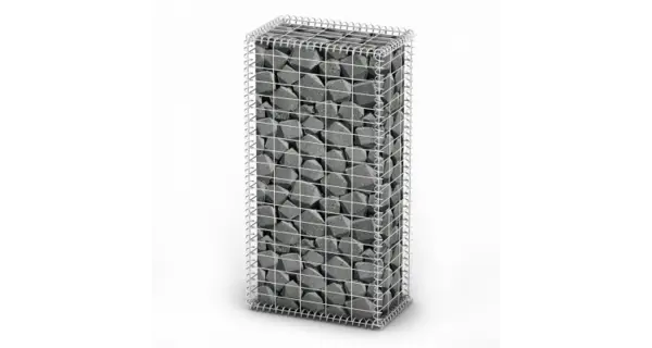 Gabion cu capace din sarma galvanizata 100 x 50 x 30 cm