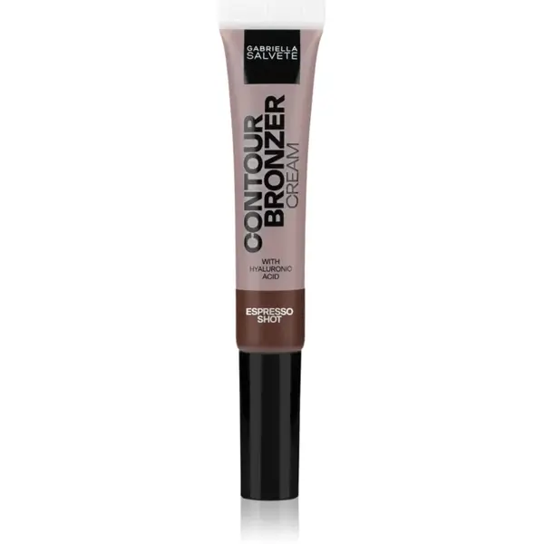 Gabriella Salvete Contour Bronzer Cream cremă de conturare cu efect autobronzant culoare 03 Espresso Shot 10 ml