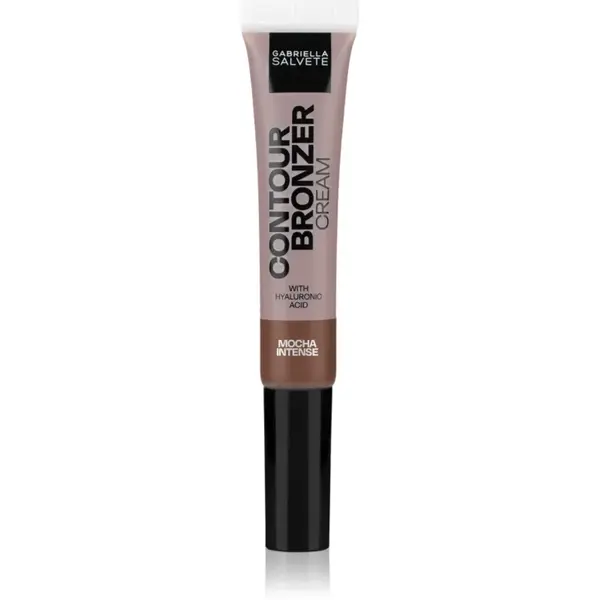 Gabriella Salvete Contour Bronzer Cream cremă de conturare cu efect autobronzant culoare 02 Mocha Intense 10 ml