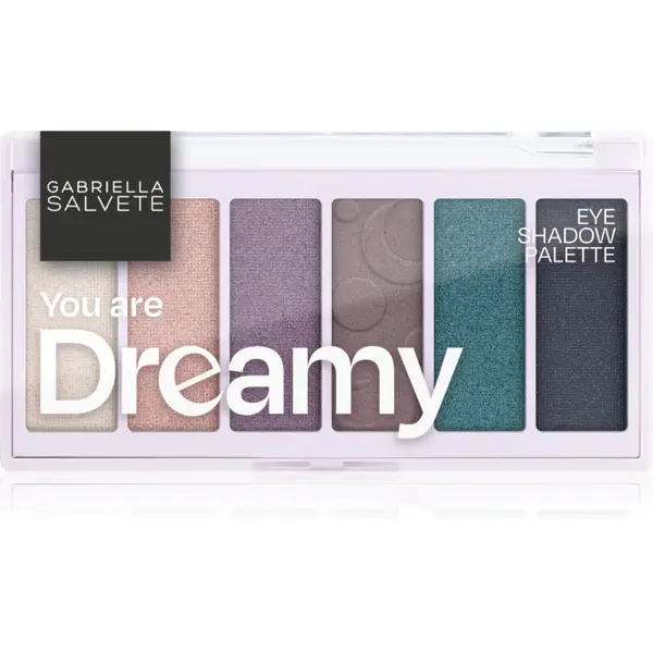 Gabriella Salvete Eyeshadow 6 Shades Palette paleta farduri de ochi culoare You are Dreamy 12 g
