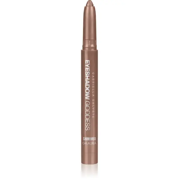 Gabriella Salvete Eyeshadow Goddess fard de pleoape cremos in creion culoare Shimmer 04 Aura 1.3 g