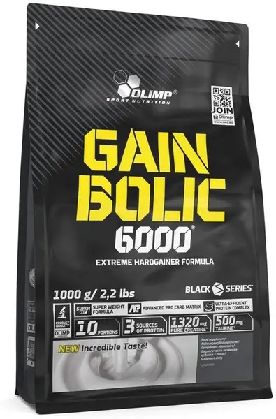 Gain Bolic 6000, ciocolată, 1000 g, Olimp
