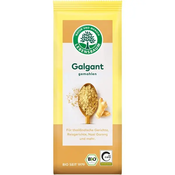 Galangal macinat, eco - 40 g
