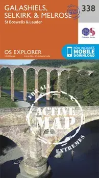 Galashiels, Selkirk and Melrose. September 2015 ed, Sheet Map/Ordnance Survey