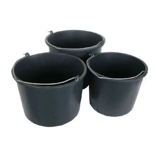 Galeata Plastic Neagra 5L