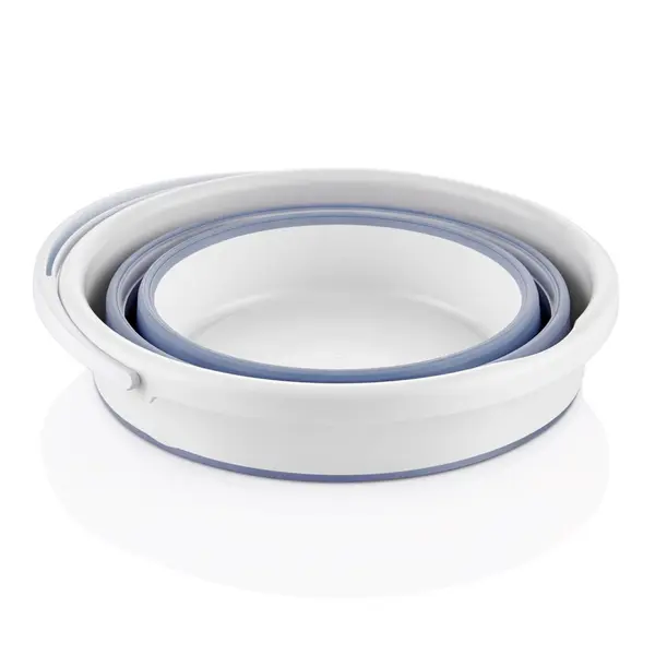 Galeata pliabila BabyJem Blue pentru baie