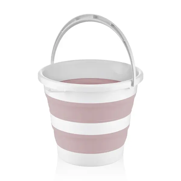 Galeata pliabila BabyJem Pink pentru baie