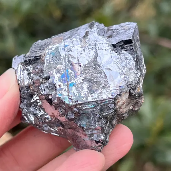 Galena argintie din Namibia model 8