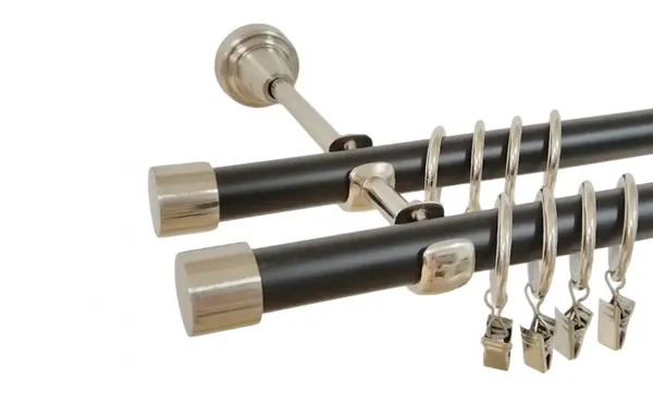 Galerie dubla duo - Dop 19/19 - negru INOX