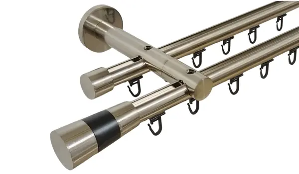 Galerie dubla PRINDERE PERETE suport universal TEAVA PROFIL -VALEO /19 -INOX
