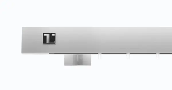 Galerie dubla TOP LINE LOGO prindere perete - crom mat
