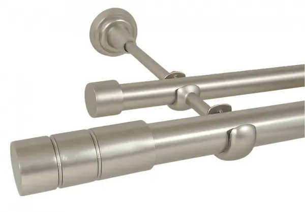Galerie fara inele CYLINDRU - 25/19 - crom mat