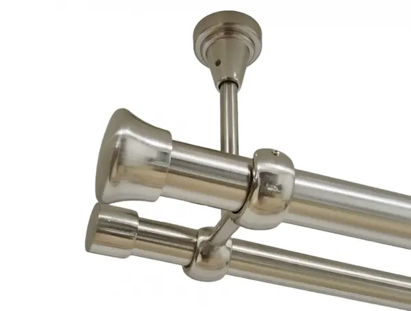 Galerie fara inele fulda tavan 25/19 mm inox