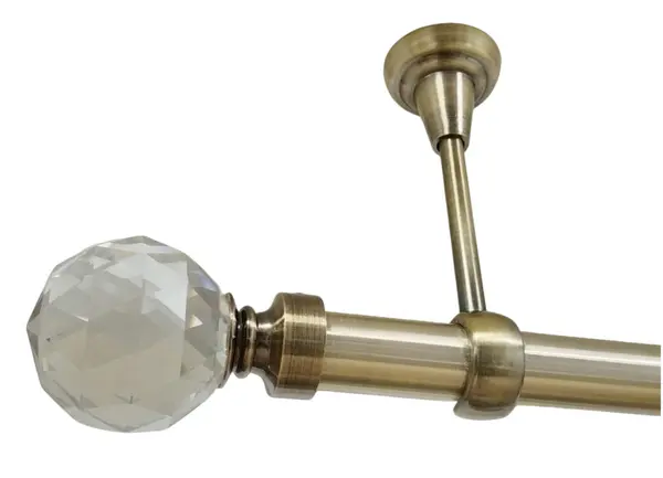 Galerie fara inele tavan KULA CRYSTAL /25 - aur antic