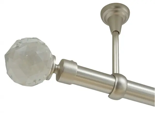 Galerie fara inele tavan KULA CRYSTAL /25 - CROM MAT