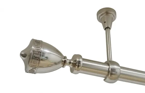 Galerie fara inele tavan versus 25 mm inox