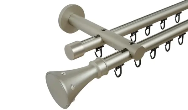 Galerie metal dubla PICIOR UNIVERSAL TEAVA PROFIL - CARTER 19/19 - CROM MAT